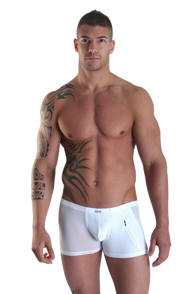weißer Herren Boxer Open Heart von Look Me weißer Herren Boxer Open Heart von Look Me